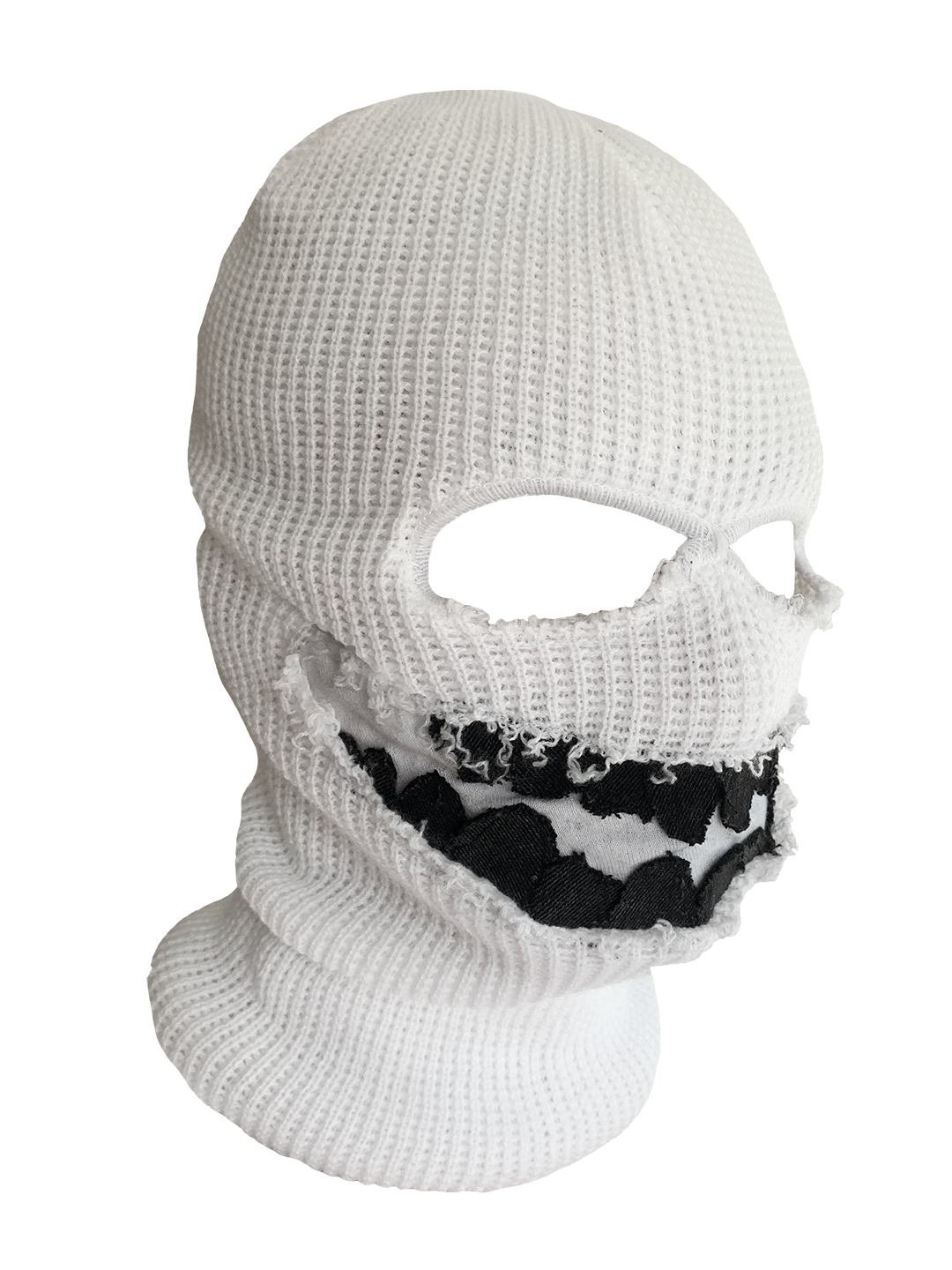 "GRAFTED TEETH" RECONSTRUCTED SKI MASK
