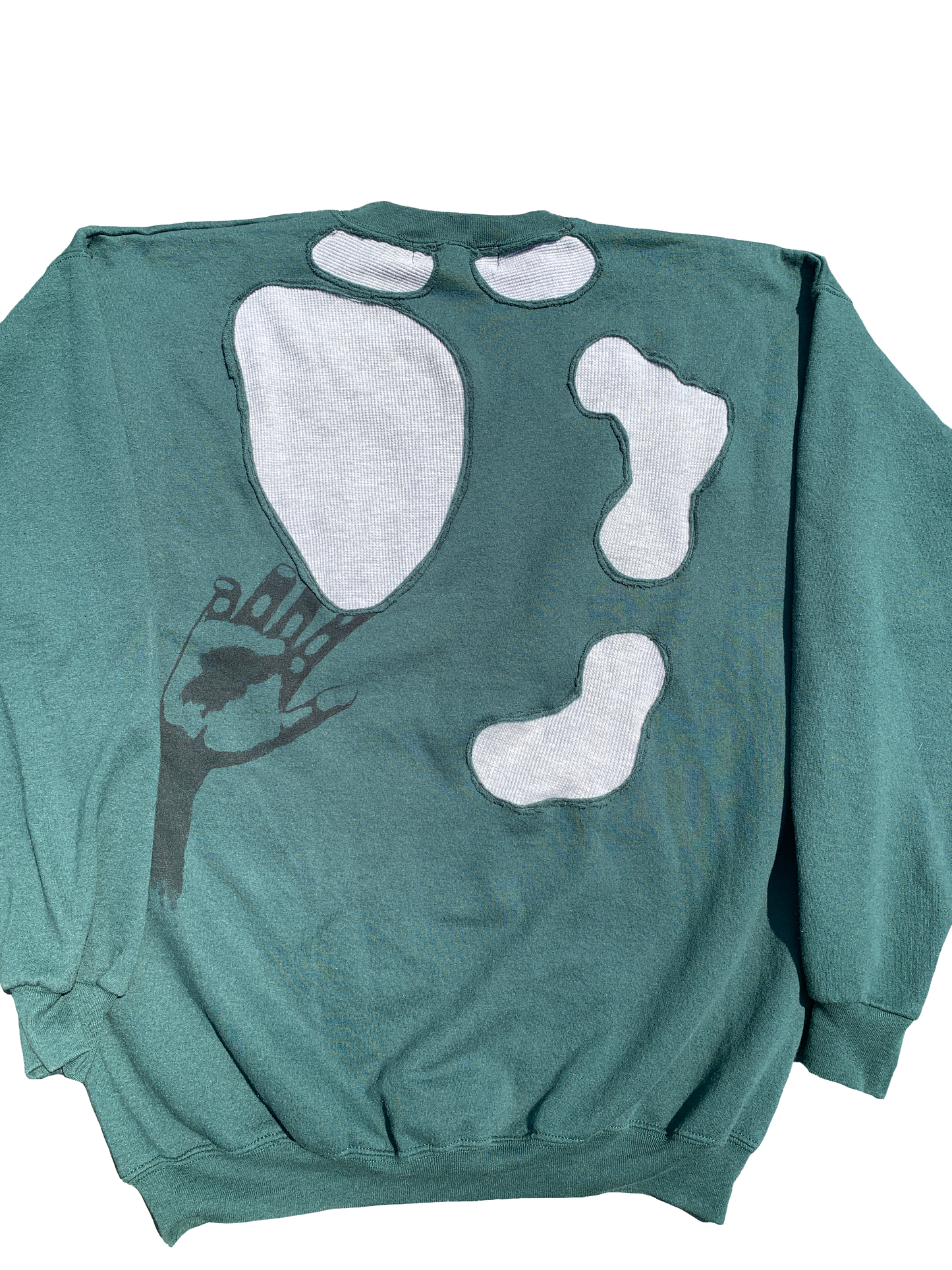 "MIRRORS" RECONSTRUCTED VINTAGE SWEATER 1/1