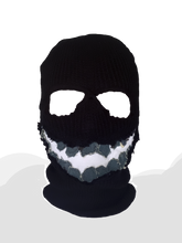 Load image into Gallery viewer, &quot;DENIM TEETH&quot; RECONSTRUCTED SKI MASK
