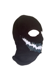 Load image into Gallery viewer, &quot;DENIM TEETH&quot; RECONSTRUCTED SKI MASK
