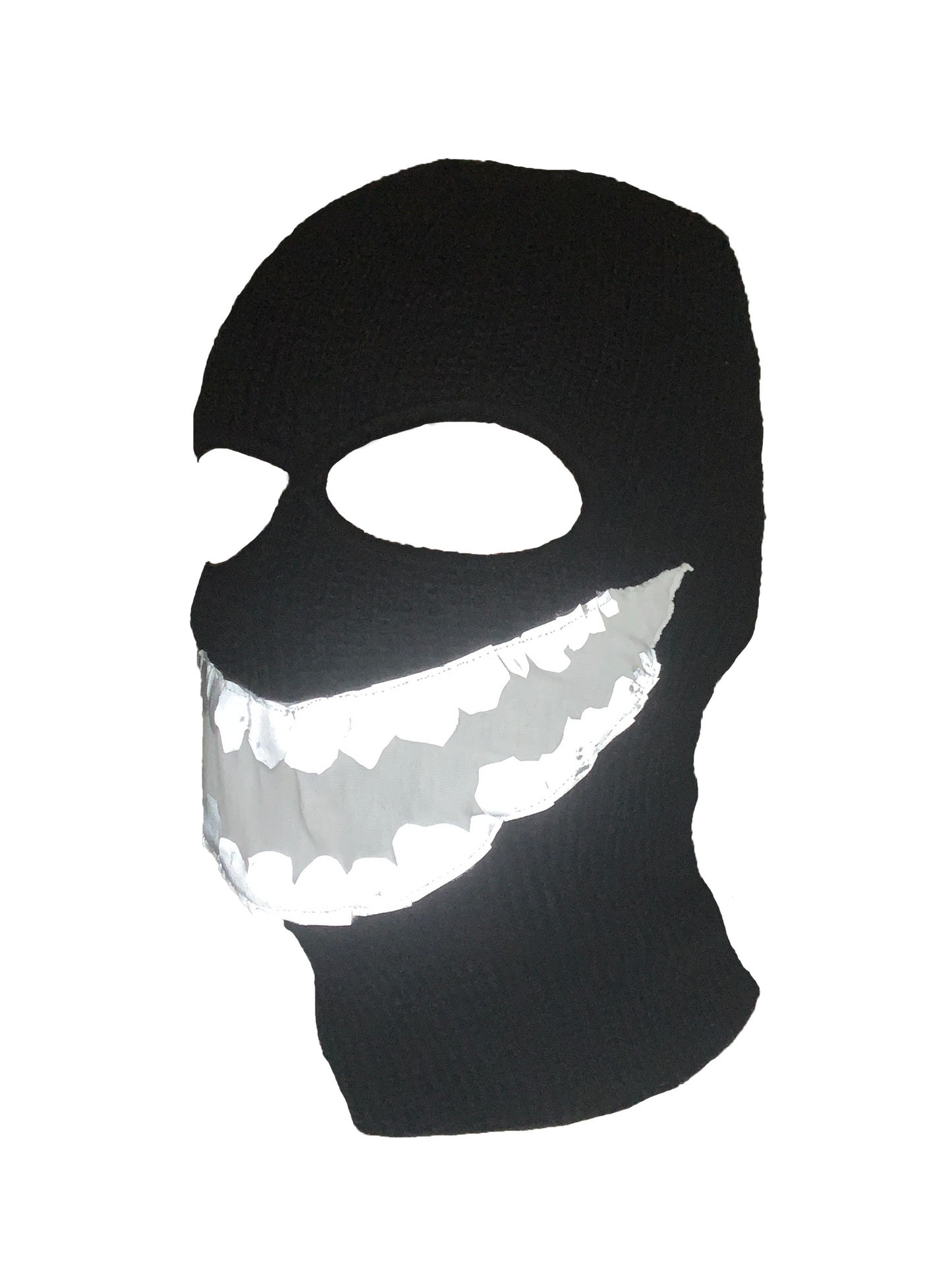 "BAD TEETH" REFLECTIVE SKI MASK