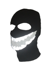 Load image into Gallery viewer, &quot;BAD TEETH&quot; REFLECTIVE SKI MASK
