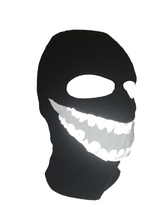 Load image into Gallery viewer, &quot;BAD TEETH&quot; REFLECTIVE SKI MASK
