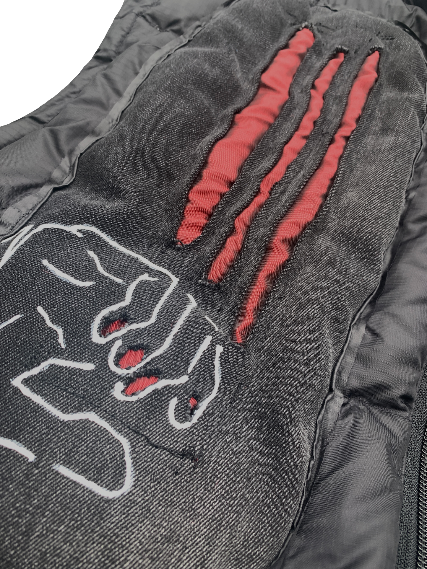 VENGEANCE | 1/1 RECONSTRUCTED PUFFER VEST