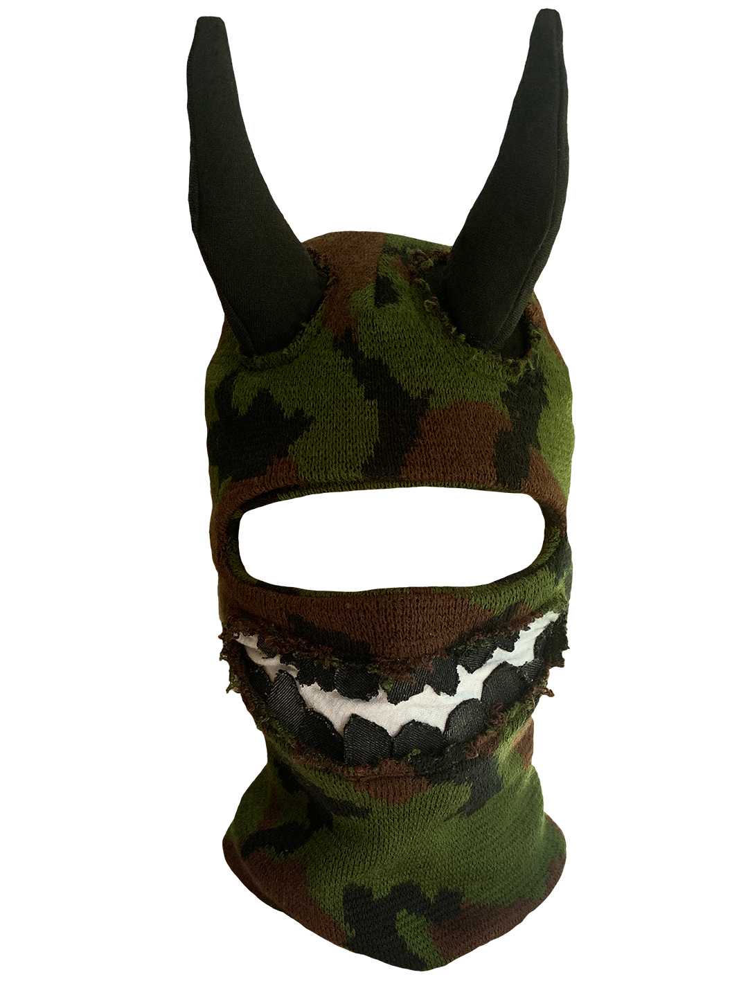"SURVIVOR'S GUILT" 1/1 HORNED SKI MASK