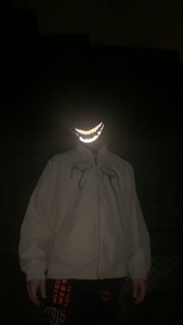 "BAD TEETH" REFLECTIVE SKI MASK