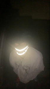 "BAD TEETH" REFLECTIVE SKI MASK